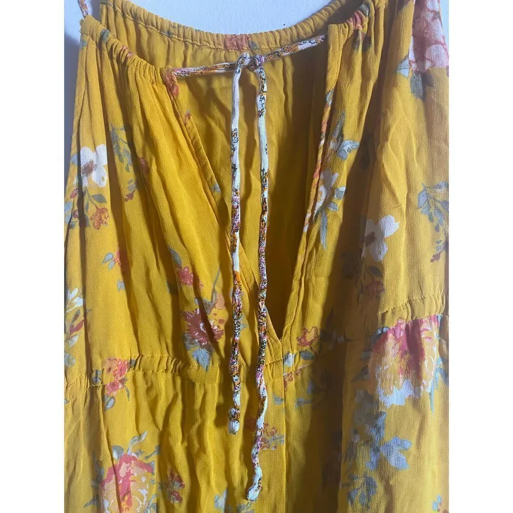 Free people - Free People Georgia floral jumpsuit size M